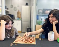 Summer art camp in California