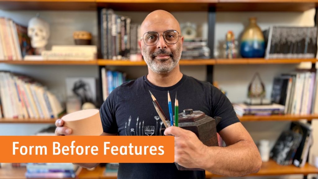 Drawing Form Before Features