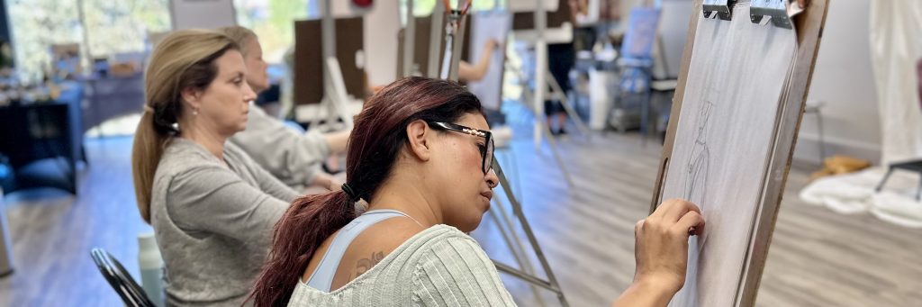 Art workshop at Raminfard School of Arts in Agoura Hills